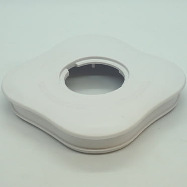 Oster Blender Square Lid With Pour Cap - White Replacement Lid For Square Blender Jars