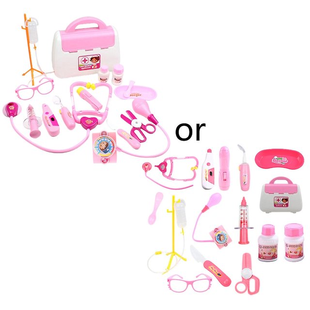 15 unids/set kits médicos de juego de rol accesorios de herramientas eléctricas de dentista regalo de Navidad