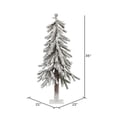 thumbnail image 2 of Vickerman A807430 Vickerman 3' x 21" Flocked Alpine Tree 142T - A807430, 2 of 3