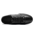 thumbnail image 4 of CMR CHAMARIPA Casual Elevator Shoes For Men - Black Leather Raised Heel Shoes 6CM | 2.36 Inches, 4 of 9