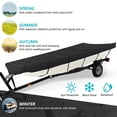 thumbnail image 3 of labwork 600D Marine Grade Heavy Duty Trailerable Boat Cover Replacement for Jon Boat-Black, 3 of 5