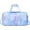 Blue Marble Dance Bag, variant on Duffle Bag for Girls Dance Ballet Travel Overnight Gym Bag with Separate Dry Wet Pocket and Shoes Compartment