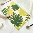thumbnail image 4 of Elainilye Multicolor Leaf Plant Bathroom Mat, Non-Slip Absorbent Floor Rug 16x23.6in, Soft Polyester Door Mat for Bedroom, Dorm, Nursery, 4 of 6