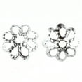 thumbnail image 5 of 1000pcs 6mm Beautiful Bead Flower Bead Caps For Jewelry Making Silver Tone &, 5 of 8