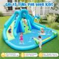 thumbnail image 2 of Inflatable Water Slide with Dual Slides and Large Splash Pool and Carry Bag (with 584W Blower), 2 of 7