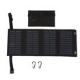thumbnail image 2 of Cargador De Panel Solar Monocristalino De 20 W Para Acampar Al Aire Libre, Alta Eficiencia, Portátil, Resistente Al Agua Con Puerto USB De 5,5 V, 2 of 7