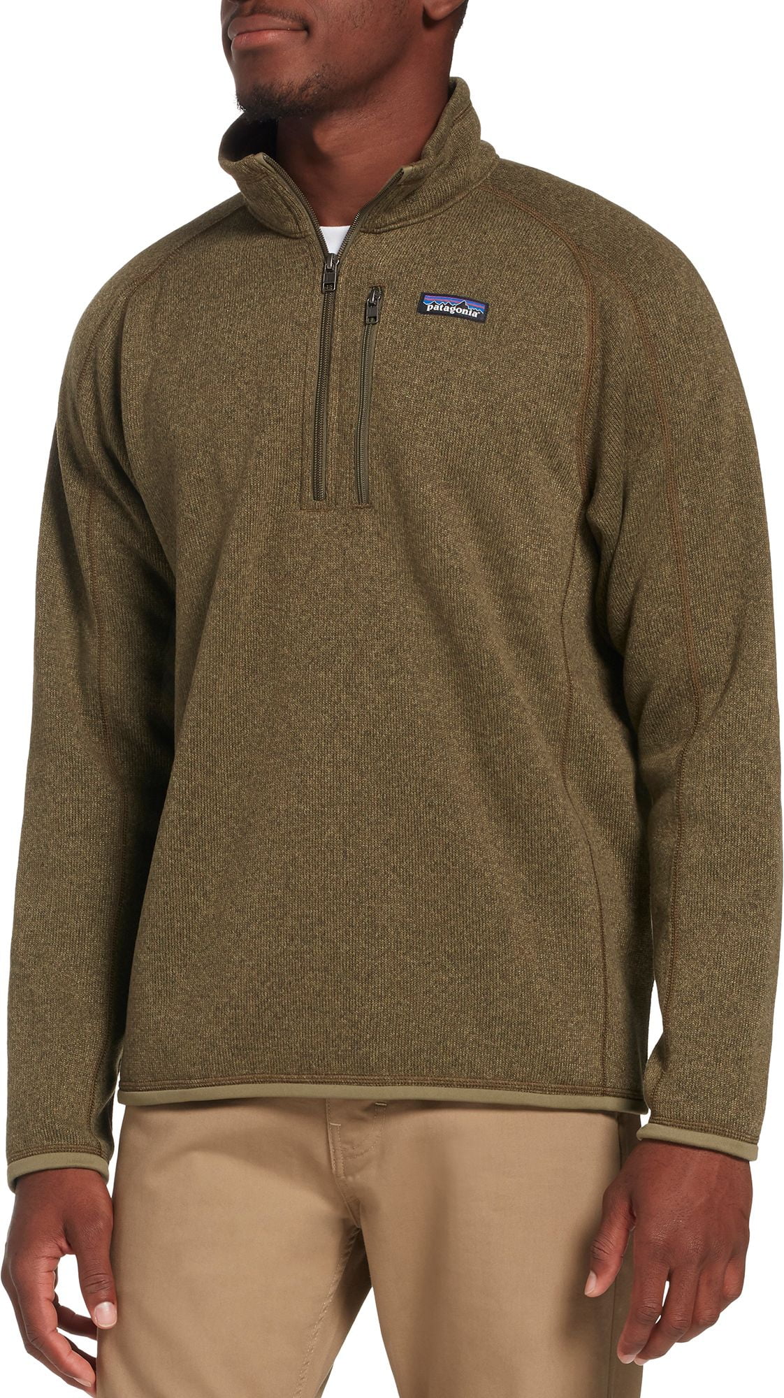 patagonia zip pullover