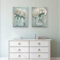 thumbnail image 2 of Masterpiece Art Gallery Farmhouse Peonies I & II In Vase By Studio Arts Canvas Art Print Set of 2 18" x 24", 2 of 4