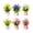 Multicolor, variant on Avdolw Artificial Lavender Mini Potted Plants - Faux Floral Decor for Weddings and Home - Ceramic with Jute Wraps - Perfect for Living Rooms, Bedrooms, and Offices,Multicolor