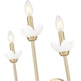 thumbnail image 6 of Z-Lite Allistair 3 Light Wall Sconce in Modern Gold color, Steel frame, 6 of 8