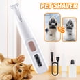 thumbnail image 6 of Audessy Electric Clipper for Dogs and Cats, Pet Hair Clipper with LED Light, Multifunctional Electric Pet Clipper Kit, for Grooming Pet Hair Around Paws, Eyes, Face and Rump, 6 of 11