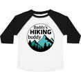 thumbnail image 3 of Inktastic Daddy's Hiking Buddy with Mountains and Trees Boys or Girls Toddler T-Shirt, 3 of 5