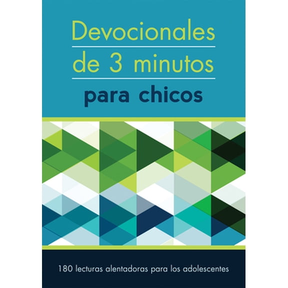 Pre-Owned Devocionales de 3 Minutos Para Chicos: 180 Lecturas Inspiradoras Para Adolescentes (Paperback) 1643527266 9781643527260