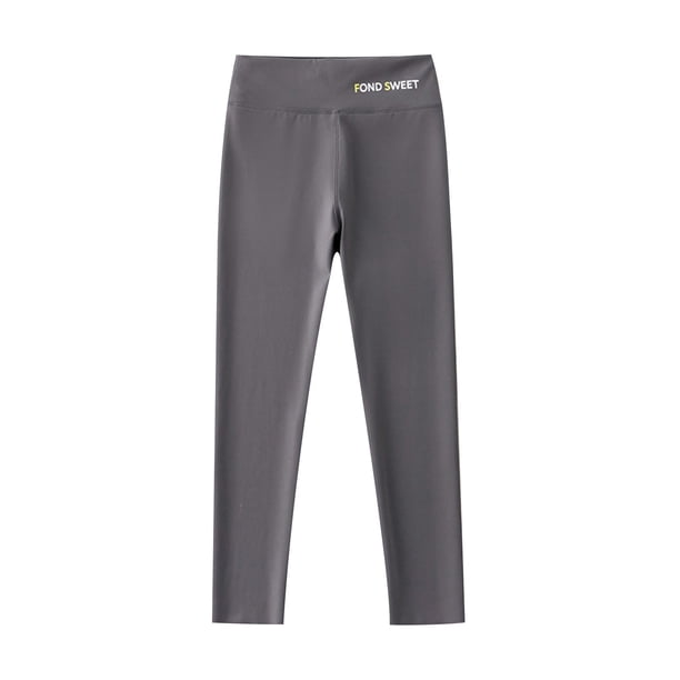 Odeerbi 2-13 Años Niñas Yoga Leggings Workout Dance Athletic Sports Pantalones Verano Cintura Alta Transpirable Mallas