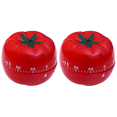 thumbnail image 1 of Tomato Countdown Kitchen Still Reminder Mechanical Countdown Alarm Clock Cooking Tools Game Countdown, 1 of 8
