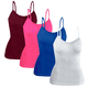 thumbnail image 1 of SET DE 4 BLUSAS DE MUJER DE USO INTERIOR O EXTERIOR SURTIDO EN COLOR CON TIRANTES UNITALLA, 1 of 5