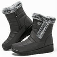 thumbnail image 6 of Ablanczoom Snow Boots Women Winter Shoes: Outdoor Women Booties with Warm Faux Fur, 6 of 6