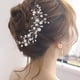 thumbnail image 1 of Aimimier Diadema de perlas de imitación y cristal para novia, para boda, dama de honor, fiesta de graduación, festival, accesorios para el pelo para mujer (plata), 1 of 5