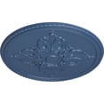 thumbnail image 3 of 54 1/4"OD x 2 7/8"P Milton Ceiling Medallion (Fits Canopies up to 10 1/2"), Hand-Painted Americana, 3 of 6