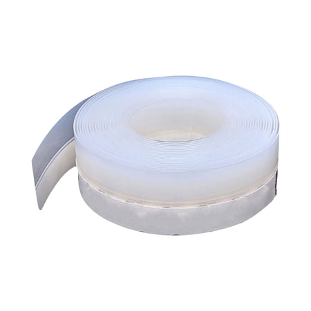 KEVCHE Silicone Door Seal Strip Self-Adhesive Weatherproof Draft Stopper for Doors Windows and Shower Glass Flexible Soundproof and Insect-Proof Sealant Tape