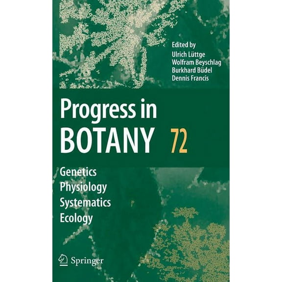 Progress in Botany Progress in Botany 72, Book 72, (Hardcover)