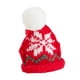 thumbnail image 4 of Gorro de punto en miniatura para Navidad, adorno navideño, artesanía decorativa para hacer tú mismo, adorno para de Navidad con forma de muñeco Rojo, 4 of 8
