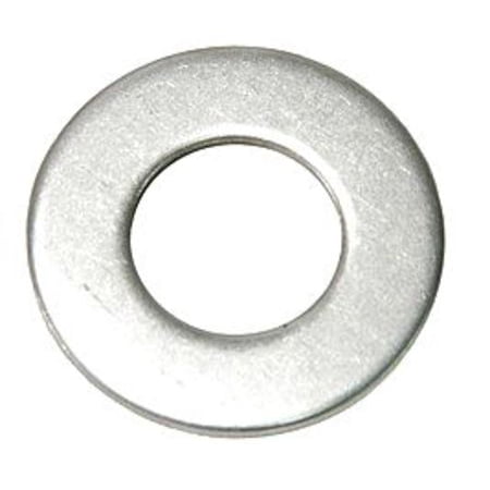 GRAINGER APPROVED 1" x 2" OD Plain Finish 18-8 Stainless Steel Flat Washers, 10 pk., Z0623-188