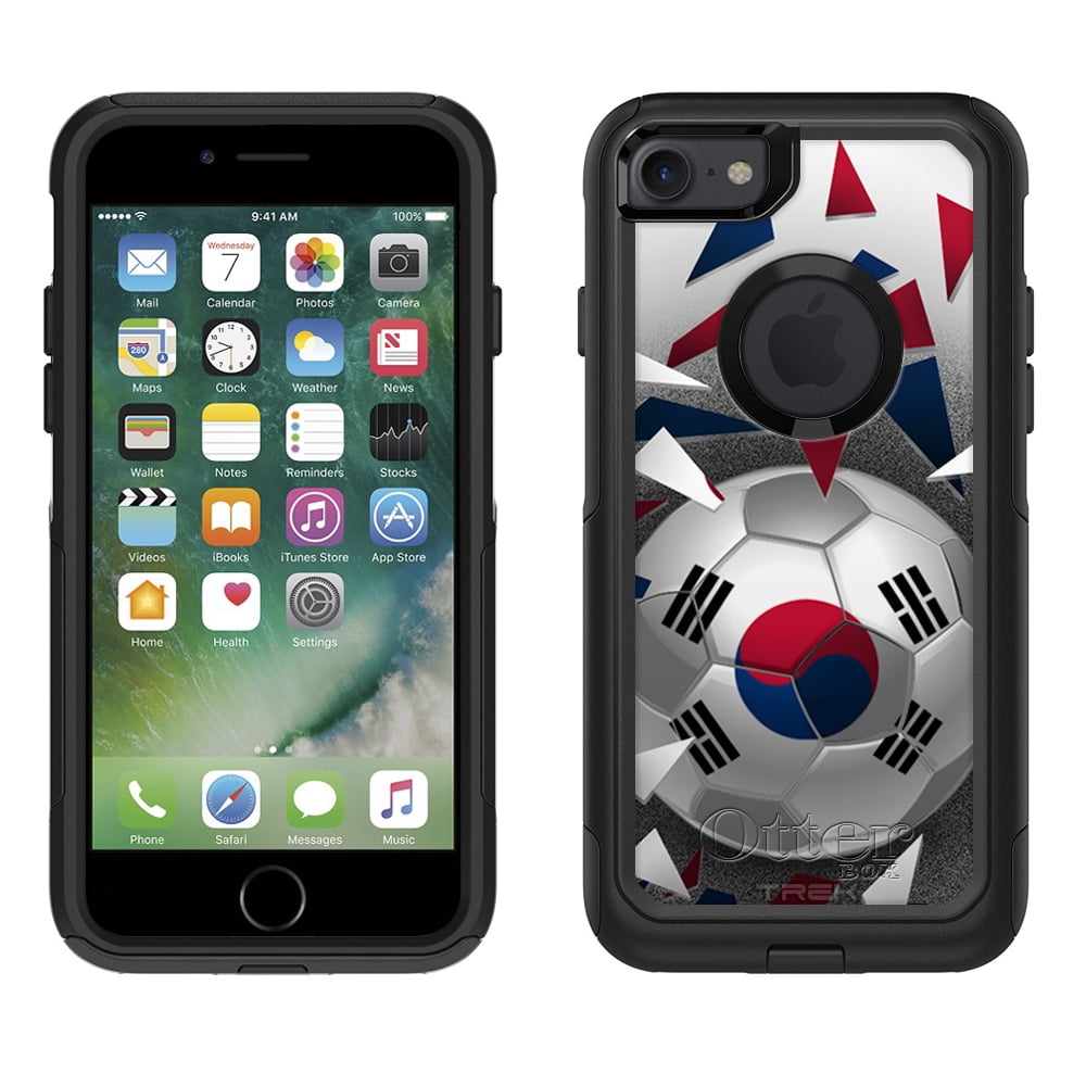 Otterbox Commuter Apple iPhone 7 Case Soccer Ball Korea Flag Apple iPhone 7... by Trek Media Group