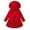 C10-Red, variant on Glisme Clothes For Girls Long Sleeve Coat Pleated Skirt And Hat Three Piece Ensemble Adorable Little Girls Outfits Red
