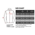 thumbnail image 7 of Little Donkey Andy Women's Lightweight Thermal Jackets for Running Golf Hiking Windproof Warm Black Heather XS, 7 of 7