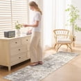 thumbnail image 3 of x Area Rug Living Room Rugs - Washable Neutral Modern Abstract Soft Thin Large Rug Indoor Floor No Slip Rug Carpet for Bedroom Under Dining Table Home Office Decor -, 3 of 9