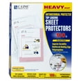 thumbnail image 2 of C-Line Hvywt Poly Sht Protector, Clear, Top-Loading, 2", 11 x 8 1/2, 100/BX, 2 of 7