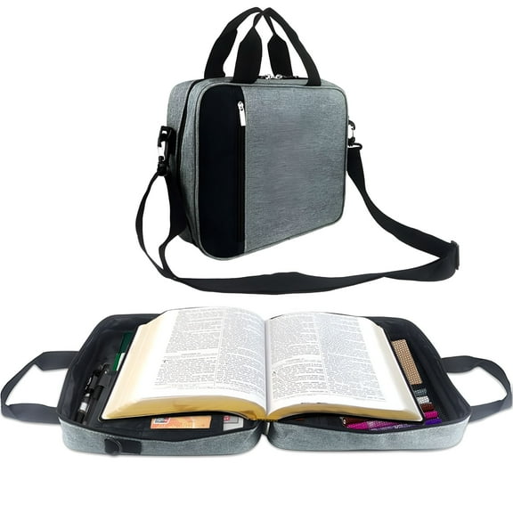 GASTROPOD Large Bible Cover W/Handle Pen Bible Book Covers Bible Holder for Men and Women