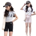 thumbnail image 3 of AJZIOJIRO 3-14Y Girls' Compression Spandex Shorts for Kids Toddler| Athletic Wear for Gym, Dance, Yoga, Volleyball & Bike Riding, 3 of 9