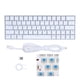 thumbnail image 3 of Teclado con cable, teclado mecánico Teclado para juegos de 64 teclas Teclado de computadora Confiabilidad excepcional, 3 of 9