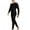 Black, variant on Fancifize Big and Tall Thermal Underwear Shirt and Leggings Set for Men Long Johns Base Layer Winter Clothes Men Soft Basic Top w/Leggings