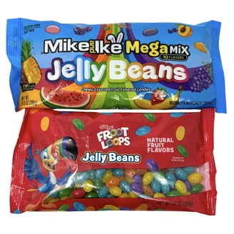 【S-low 】Jelly BeanTHEBARBAROCKETS 4 Pack of Jelly Beans: Mike and Ike Mega Mix, Big Chewy Nerds