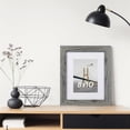 thumbnail image 4 of Scholartree 8 x 10 Wood Picture Frames Set of 2- Front Loading Basic Tabletop Picture Frame, Gray, 4 of 10
