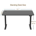 thumbnail image 4 of Furmax 55" x 24" Home Office Electric Height Adjustable Standing Desk, 4 of 7
