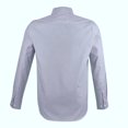 thumbnail image 2 of Camisa George Talla CH Casual Manga Larga Lisa Azul Marino, 2 of 4