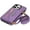 Purple, variant on Zipper Wallet Purse Compatible with iPhone 15 Plus Crossbody Case with Strap Women Credit Card Holder Lanyard 6.7'' Kickstand Flip Leather (Black, IP 15 Plus)