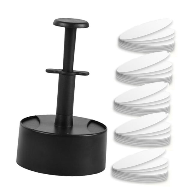 GUOOL Beef Burger Patty Press with 100Paper Round Burger Press for Sausage Griddle