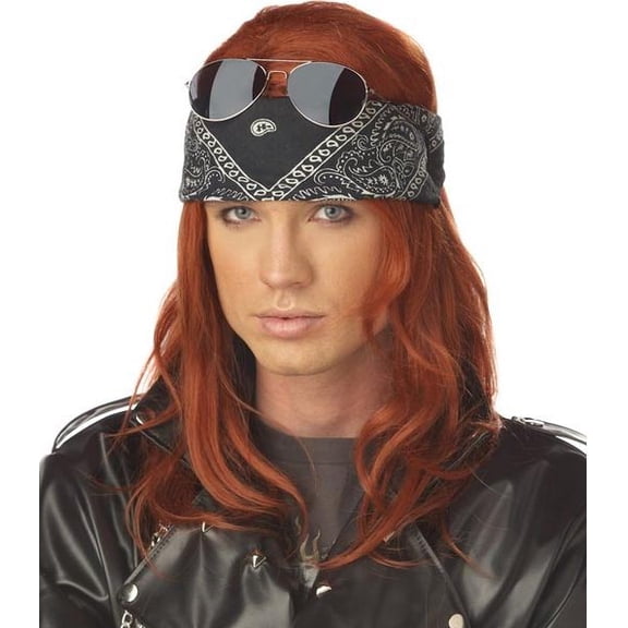 Hollywood Rocker Costume Wig
