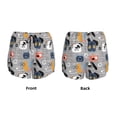 thumbnail image 4 of Disketp Dog Print Women's Shorts Workout Shorts for Athletic Gym Running Shorts with Phone Pockets Medium, 4 of 8