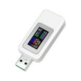 thumbnail image 2 of PRETXORVE USB Power Meter DC 4-24V 5A LCD USB A&C Voltage Current Display USB Tester Multimeter Test Speed Of Charger Cables Capacity Of Power Bank, QC 2.0 3.0, 2 of 6