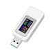 thumbnail image 2 of Medidor de potencia USB 4-24 V 5 A LCD Pantalla de voltaje USB A y C Probador USB Multímetro Prueba de velocidad de cables de cargador Capacidad de banco de energía, Probador USB QC 2.0 3.0, 2 of 7