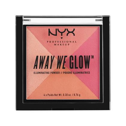 NYX Away We Glow Illuminating Powder - Crushed Rose - #AWGIP04