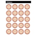 thumbnail image 6 of Printtoo Label Stickers for Small Business -100 RoundCustom Vinyl Waterproof Stickers -Personalized Labels for Handmade, Brand Stickers -Fairy Lights, 2x2 Inches, 6 of 6