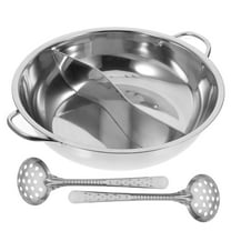 OFFIGAM 304 Stainless Steel Divided Hot Pot for Hosting, Social Events, Family Meals, and Outdoor Cooking