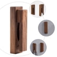 thumbnail image 2 of Pavo 1Pc Creative Solid Wood Clothes Hook Door Back Hook Rack Punch-free Wall Hanger, 2 of 7
